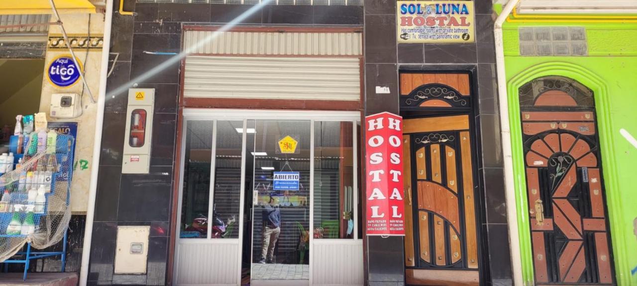 Bed and Breakfast Hostal Sol Y Luna Копакабана Экстерьер фото